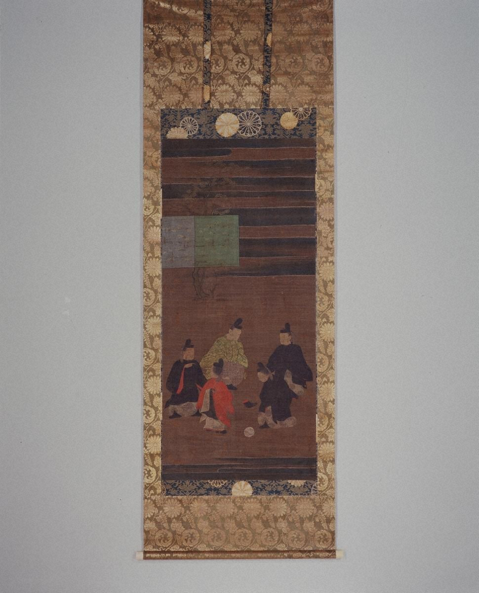 天智天皇蹴鞠図 - 金沢ミュージアムプラス