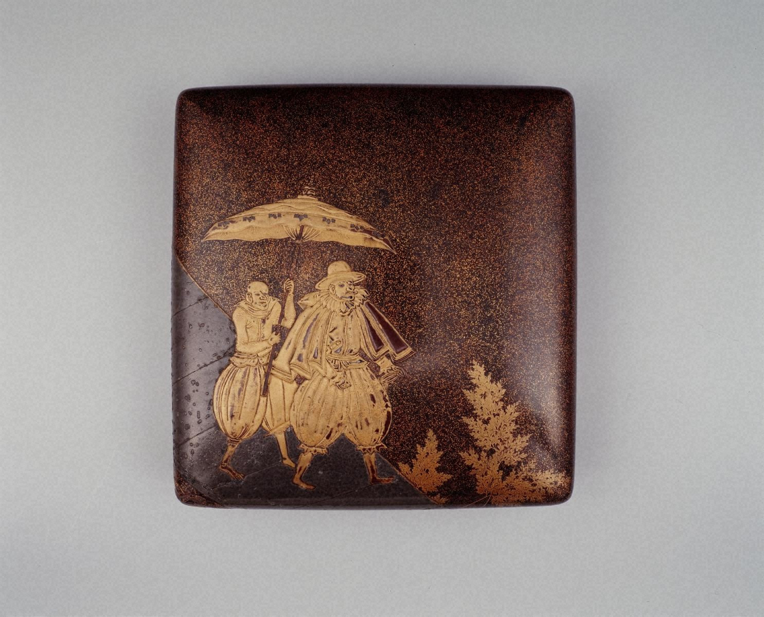 南蛮人蒔絵硯箱 - 金沢ミュージアムプラス