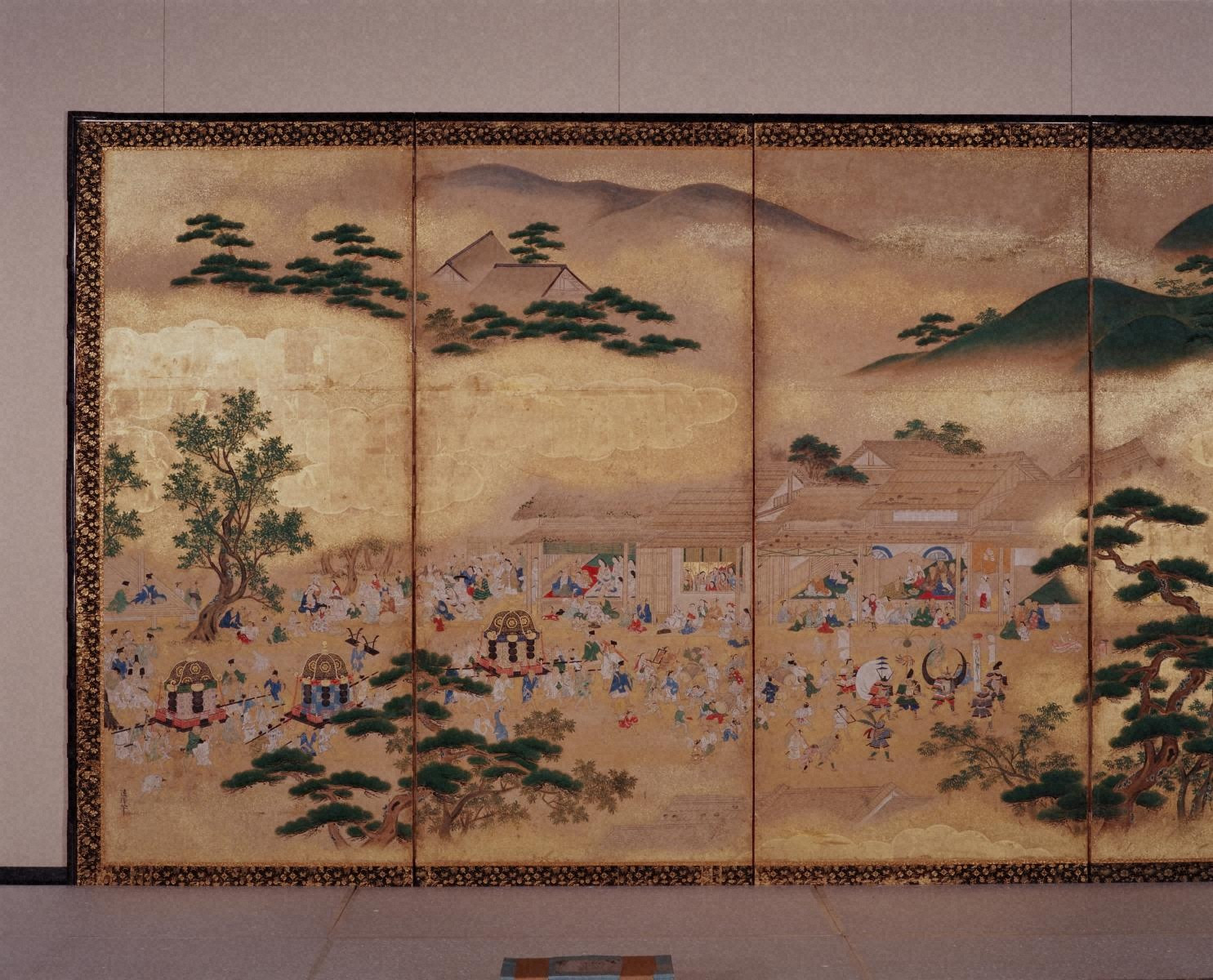祇園祭礼図屏風 - 金沢ミュージアムプラス
