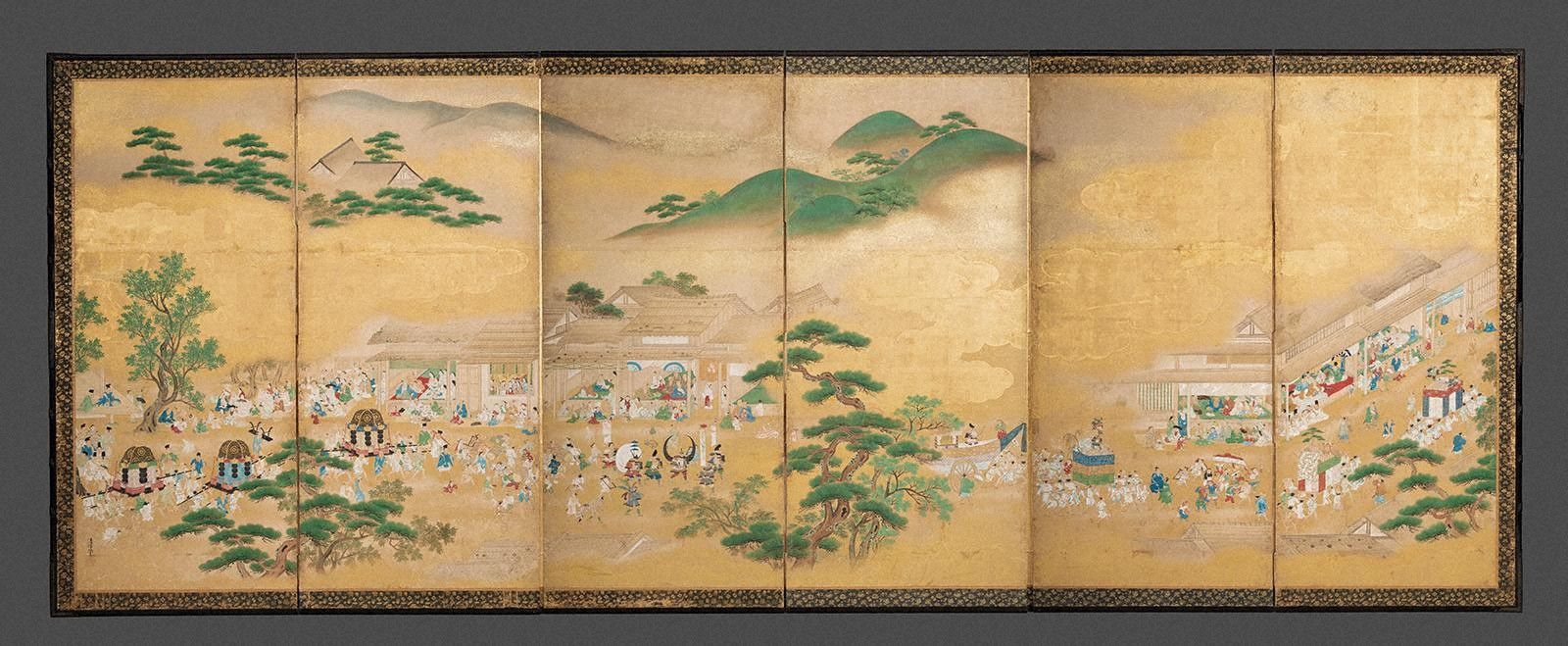 祇園祭礼図屏風 - 金沢ミュージアムプラス